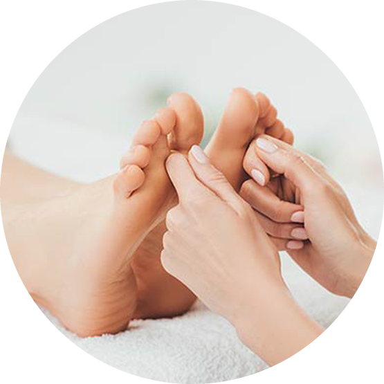 Fußmassage